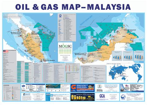 oil and gas malaysia map